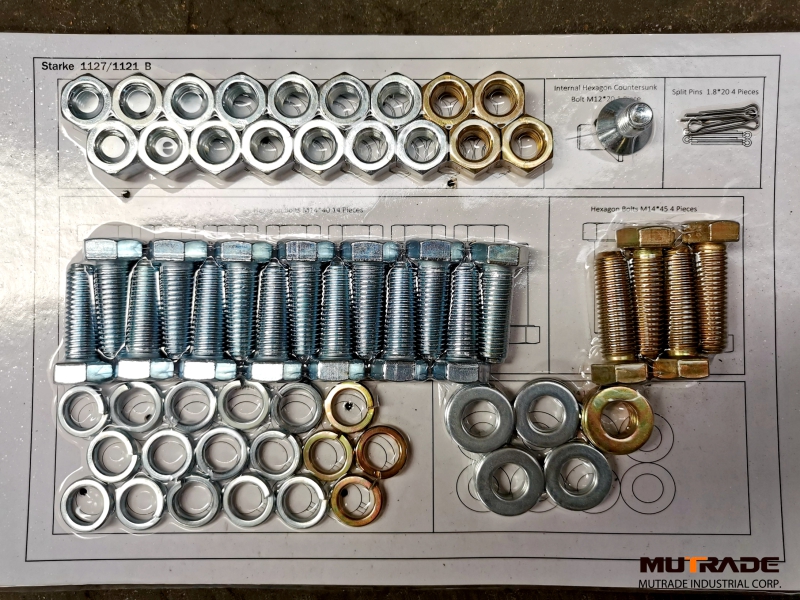 駐車設備の梱包 1