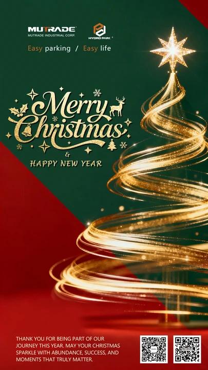 Mutrade の大切なパートナー、クライアント、友人の皆様、2025 年が終わりに近づき、2026 年の到来を心より歓迎いたします。Mutrade チーム全員が、この素晴らしい年を通じて皆様からの継続的な信頼、協力、サポートに心から感謝の意を表したいと思います。 2025 年は、当社にとって特別な年となりました。有意義なマイルストーン、スマート パーキング ソリューションにおける革新的な躍進、世界中でのパートナーシップの強化に満ちています。当社はお客様と協力して最先端のプロジェクトを成功させ、主要な国際展示会での存在感を拡大し、都市の実際の課題の解決に役立つ信頼性が高く、効率的でインテリジェントな駐車システムを提供し続けてきました。 Mutrade と私たちが並行して達成してきた感動的なプロジェクトに対する皆様の信頼がなければ、これらはいずれも不可能でした。クリスマスのお祝いの季節を祝い、真新しい年の約束を楽しみにしている私たちは、あなたとあなたの愛する人たちに次のことを願っています。 今年のクリスマスは喜びと温かさ 来年の健康、幸福、調和 2026 年の新たな成功、エキサイティングな機会、そして継続的な成長 ホリデーシーズンがあなたに平和をもたらし、新年がさらに大きな成果と勝利の共有への扉を開きますように。 Mutrade ファミリーの一員になっていただき、改めて感謝いたします。 2026 年もこの旅を一緒に続けられることを楽しみにしています。温かい願いを込めて、Mutrade チーム