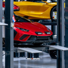 Hydro-Park 2925 - SUV 用エコ パーキング スタッカー 4 階建て