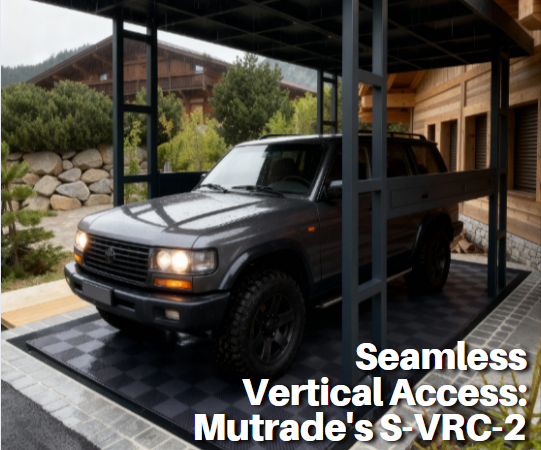 S-VRC-2、デュアルプラットフォームシザーリフト。