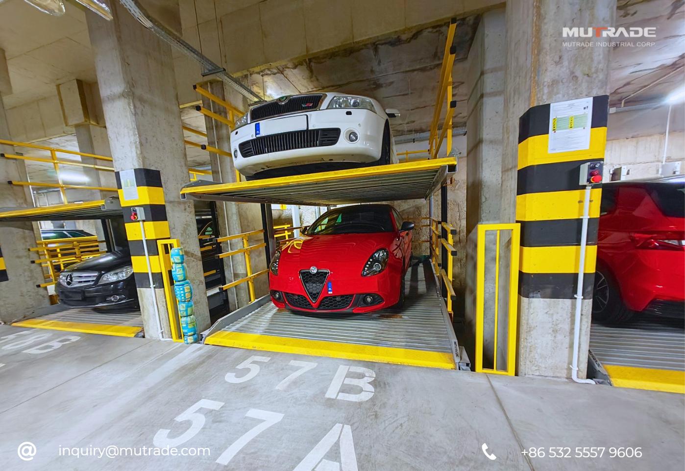 ピットパーキングリフト 地下2柱